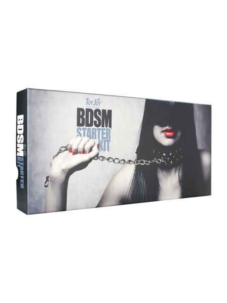 Bogaty zestaw BDSM kajdanki maska sznur knebel - 2