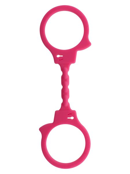 Kajdanki silikon miękkie rozciągliwe bondage BDSM - 3