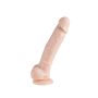 Dildo fantom ludzkiego ciała z cyberskóry z przyssawką 18 cm - 3