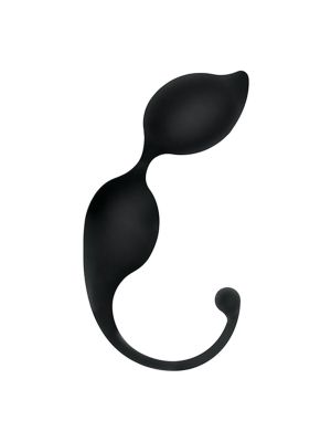Wibrujące kulki orgazmowe gejszy waginalne analne czarne - image 2
