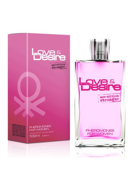 Perfumy kobiece z feromonami seksowne Love Desire 100 ml