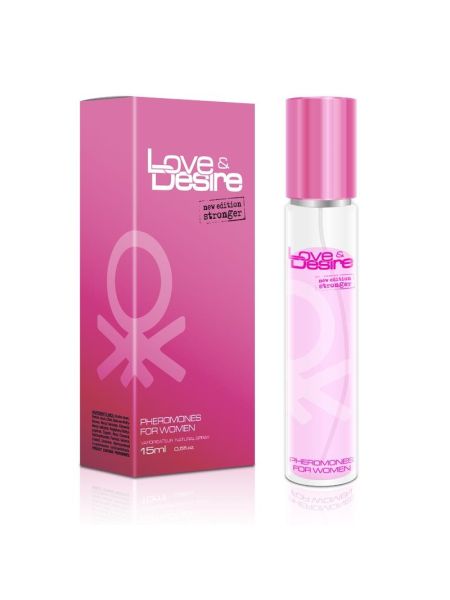 Perfumy kobiece z feromonami Love Desire15 ml - 3