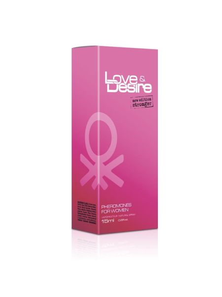 Perfumy kobiece z feromonami Love Desire15 ml - 4