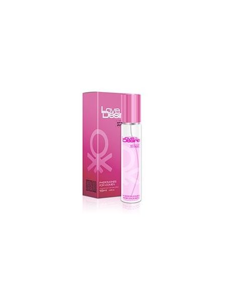 Perfumy kobiece z feromonami Love Desire15 ml