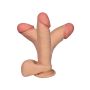 Dildo realistyczne - penis cyberskóra z przyssawką 20 cm - 5