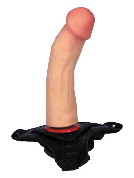 Penis z majtkami dildo strap-on cyberskóra 16cm - 6