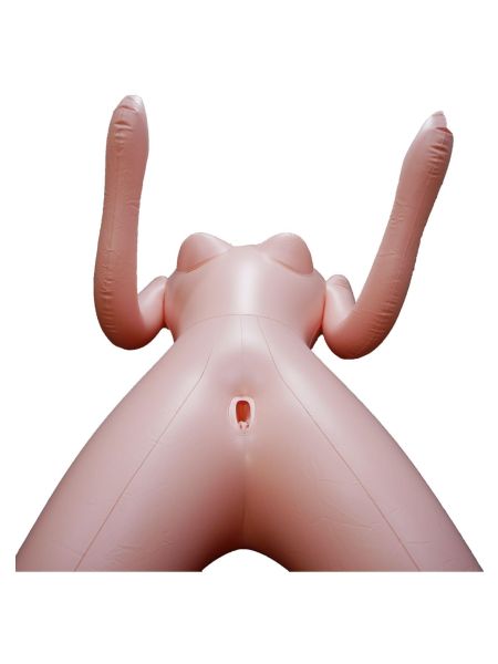 Gumowa dmuchana lalka erotyczna pochwa anus usta - 8