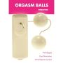 Orgazmowe sex kulki wibrujące waginalne podwójne - 3