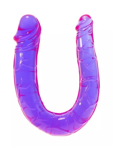 Grube podwójne długie dildo sex lesbijski 30 cm