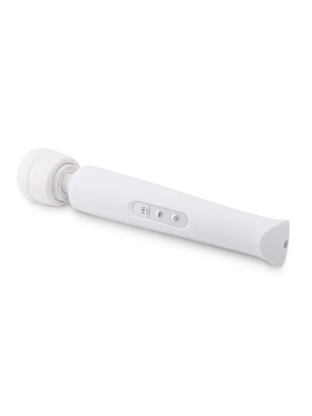 Duży mocna masażer orgazmowy łechtaczki USB 10 trybów biały - 4