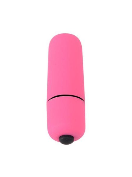 Mini wibrator mały sex masażer łechtaczki 5 cm różowy - 2