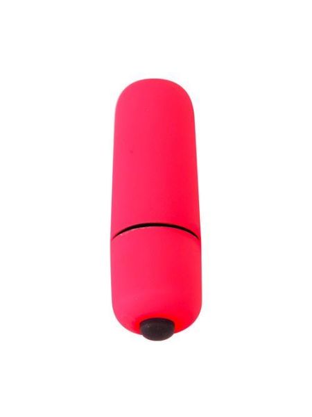 Mini wibrator mały sex masażer łechtaczki 5 cm czerwony - 2