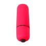 Mini wibrator mały sex masażer łechtaczki 5 cm czerwony - 3