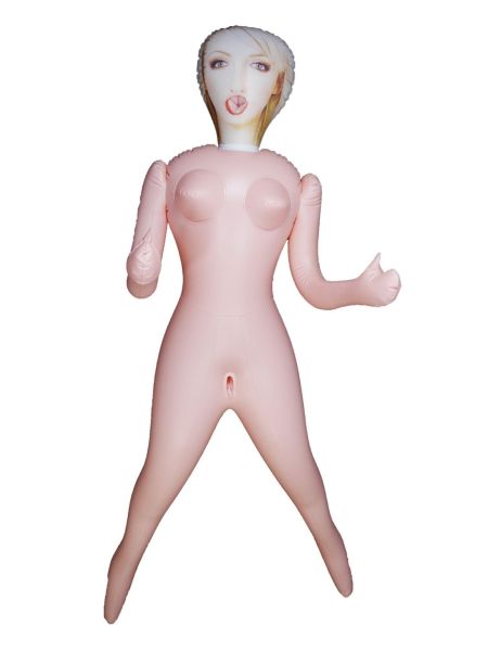 Lalka 3D do sexu dmuchana - nadmuchiwana 3 otwory - 2