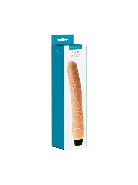 Realistyczny duży wibrator prawdziwy penis 28cm - 2