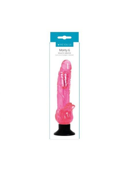 Wibrator z przyssawką realistyczny sex penis 21cm - 2