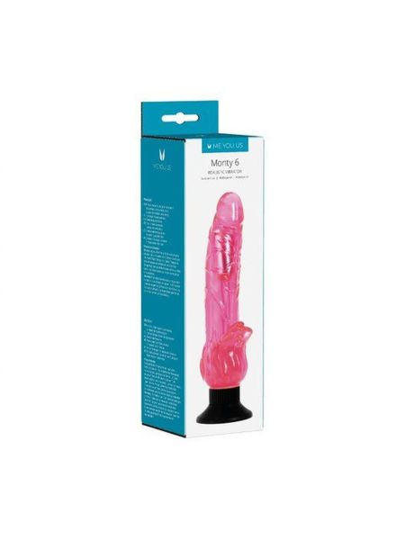 Wibrator z przyssawką realistyczny sex penis 21cm - 3