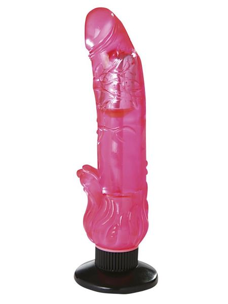 Wibrator z przyssawką realistyczny sex penis 21cm