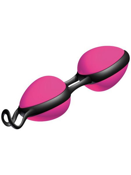Kulki gejszy wzmacnianie mięśni kegla orgazmu różowy-czarny - 5