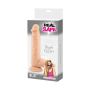 Realistyczne dildo mocna przyssawka silikon 21cm - 2