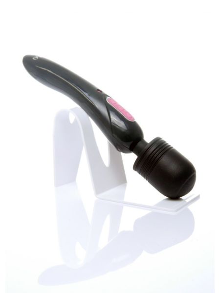 Stymulator łechtaczki masażer wibrator 2w1 24cm USB czarny - 8