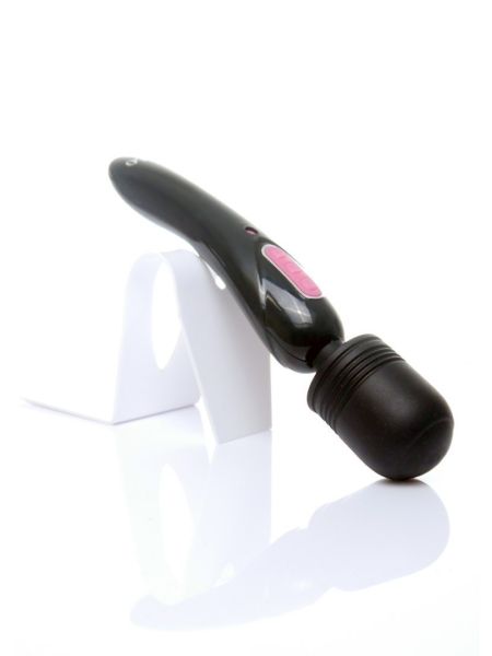 Stymulator łechtaczki masażer wibrator 2w1 24cm USB czarny