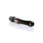 Stymulator łechtaczki masażer wibrator 2w1 24cm USB czarny - 6