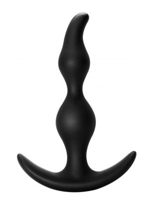 Wąski korek analny dla początkujących plug 11 cm czarny - image 2