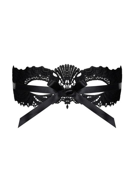 Elegancka maska na oczy twarz BDSM karnawał A700 - 4