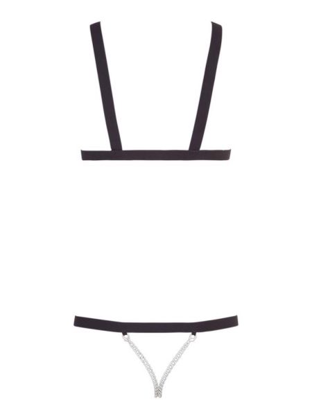 Bikini paski i łańcuchy bielizna bondage BDSM S-L - 6