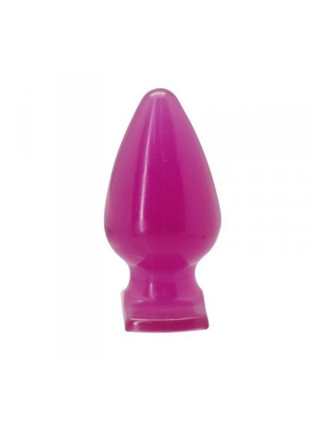 Duży korek analny wielka gruba sex zatyczka 12cm - 3