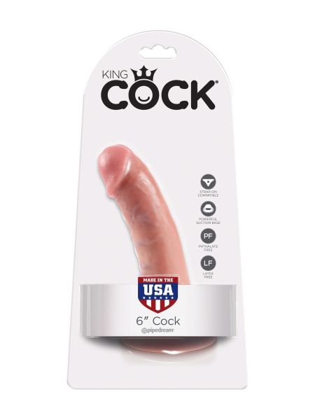 Dildo-COCK 6 INCH FLESH - 4