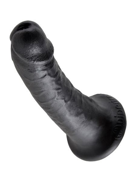 Dildo-COCK 6 INCH BLACK - 8