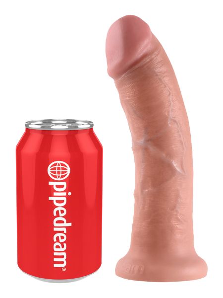 Dildo realistyczny żylasty penis mocna przyssawka 20,5cm - 5