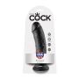 Dildo-COCK 8 INCH BLACK - 4