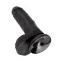 Dildo-COCK 7 INCH W/ BALLS BLACK - 10