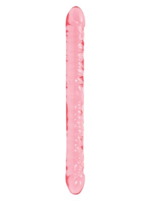 Dildo żelowe różowe do podwójnej stymulacji 46 cm