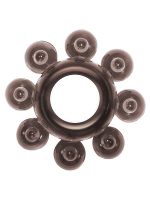 Pierścień ring erekcyjny na penisa mocny wzwód czarny - image 2