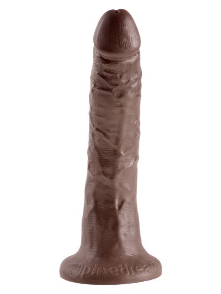 Dildo-COCK 7 INCH BROWN