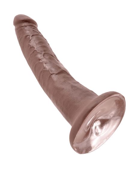 Dildo-COCK 7 INCH BROWN - 9