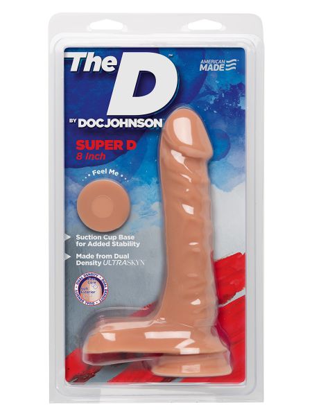 Dildo-THE SUPER D VANILLA 8 INCH - 3