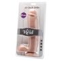 Dildo-COCK 10 INCH W/ BALLS FLESH VIBR. - 5