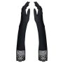 Długie koronkowe rękawiczki z palcami Miamor - 3