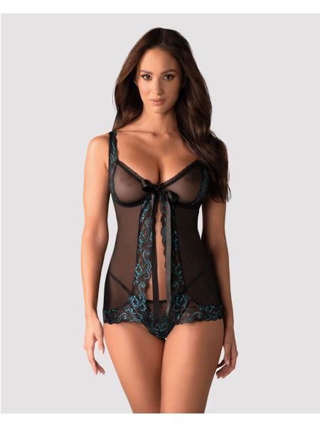 Koszulka babydoll stringi sex komplet Amanta L/XL - 5