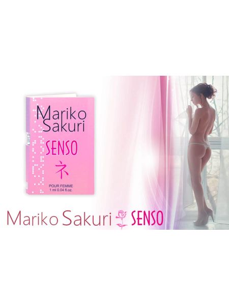 Feromony kobiece zmysłowe kwiatowe Mariko Sakuri 1 ml - 3