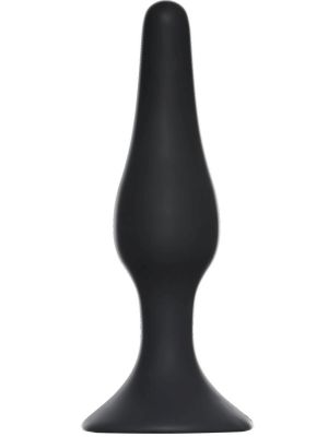 Wtyczka analna plug silikon korek przyssawka 15cm czarny - image 2