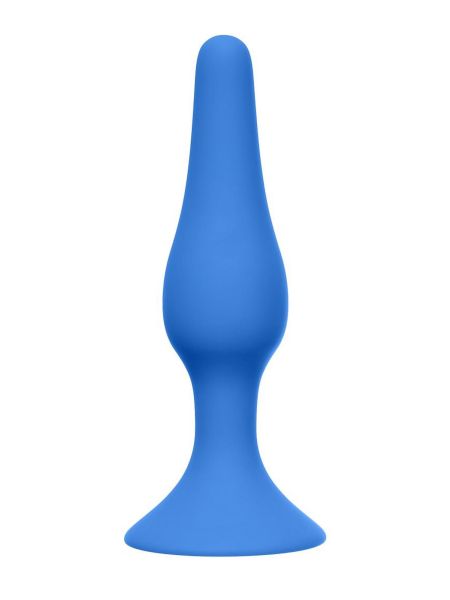 Wtyczka analna przyssawka korek silikon wąski 11cm - 2