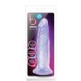 Miękkie przezroczyste dildo mocna przyssawka 17 cm - 2