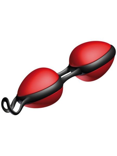 Kulki gejszy wzmacnianie mięśni kegla orgazmu czerwony-czarny - 5