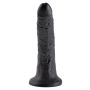 Dildo-COCK 7 INCH BLACK - 4